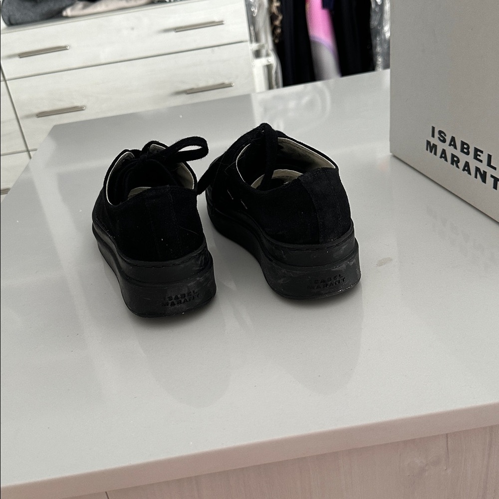 Black Platform Sneakers Isabel Marant - Picture 3 of 5